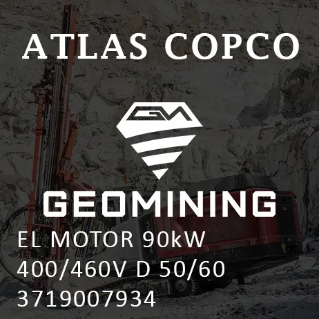 3719007934 ЭЛЕКТРИЧЕСКИЙ ДВИГАТЕЛЬ 90КВТ 400/460В D 50/60 Atlas Copco / Epiroc