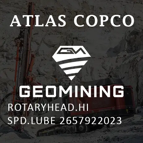2657922023 ВРАЩАЮЩАЯСЯ ГОЛОВКА  ВЫСОКАЯ СКОРОСТЬ  СМАЗКА Atlas Copco / Epiroc