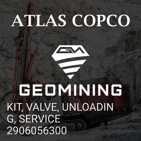 2906056300 КОМПЛЕКТ, КЛАПАН, РАЗГРУЗОЧНЫЙ, СЕРВИСНЫЙ Atlas Copco / Epiroc