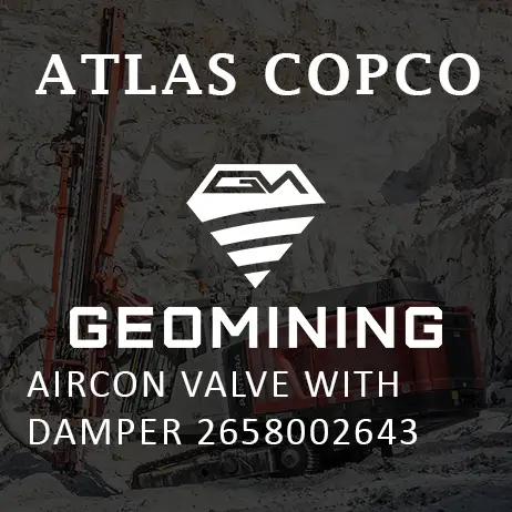 2658002643 КЛАПАН КОНДИЦИОНЕРА С ЗАСЛОНКОЙ Atlas Copco / Epiroc