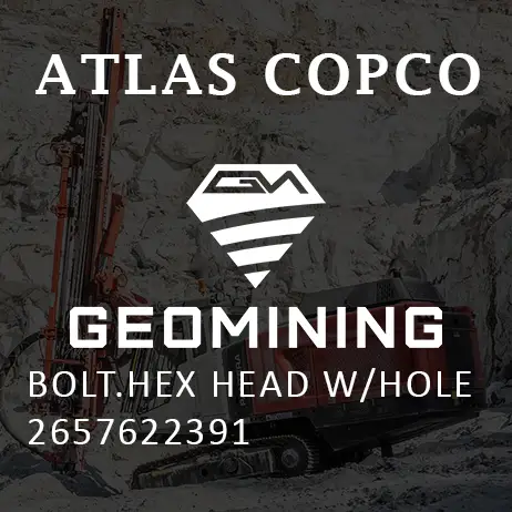 2657622391 БОЛТ  ШЕСТИГРАННАЯ ГОЛОВКА С ОТВЕРСТИЕМ Atlas Copco / Epiroc