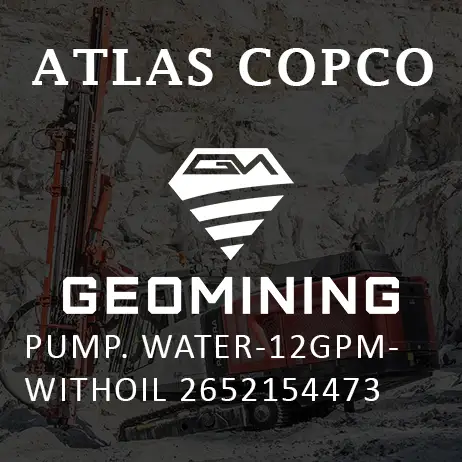 2652154473 НАСОС  ВОДЯНОЙ-12 ГАЛЛОНОВ В МИНУТУС МАСЛОМ Atlas Copco / Epiroc