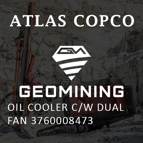 3760008473 МАСЛЯНЫЙ ОХЛАДИТЕЛЬ С ДВУМЯ ВЕНТИЛЯТОРАМИ Atlas Copco / Epiroc