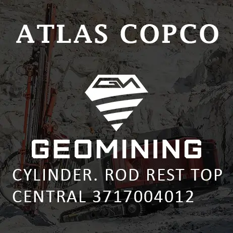 3717004012 ЦИЛИНДР  ВЕРХНИЙ ЦЕНТРАЛЬНЫЙ ПОДДЕРЖИВАЮЩИЙ ШТОК Atlas Copco / Epiroc