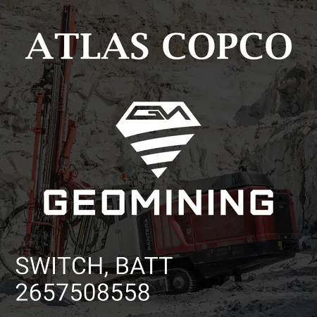2657508558 ПЕРЕКЛЮЧАТЕЛЬ, АККУМУЛЯТОР Atlas Copco / Epiroc