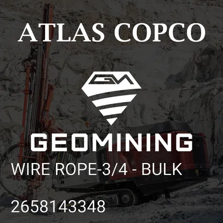 2658143348 ТРОС ТРОС-3/4 - НАВЕС Atlas Copco / Epiroc