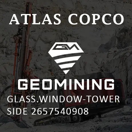 2657540908 СТЕКЛО  ОКНО-СТОРОНА БАШНИ Atlas Copco / Epiroc