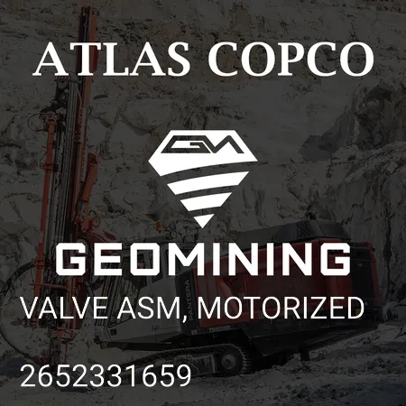 2652331659 КЛАПАН С ПРИВОДОМ Atlas Copco / Epiroc