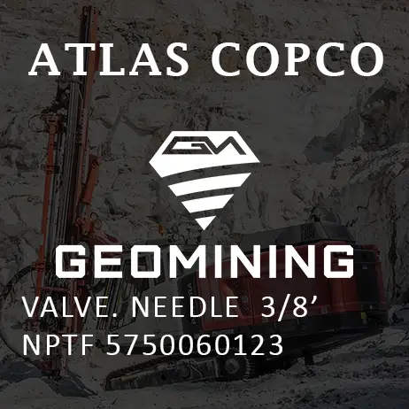 5750060123 КЛАПАН  ИГОЛЬЧАТЫЙ 3/8' NPTF Atlas Copco / Epiroc
