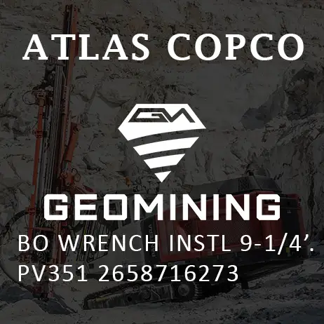 2658716273 BO КЛЮЧ УСТАНОВОЧНЫЙ 9-1/4'  PV351 Atlas Copco / Epiroc