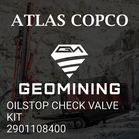 2901108400 КОМПЛЕКТ ОБРАТНОГО КЛАПАНА OILSTOP Atlas Copco / Epiroc
