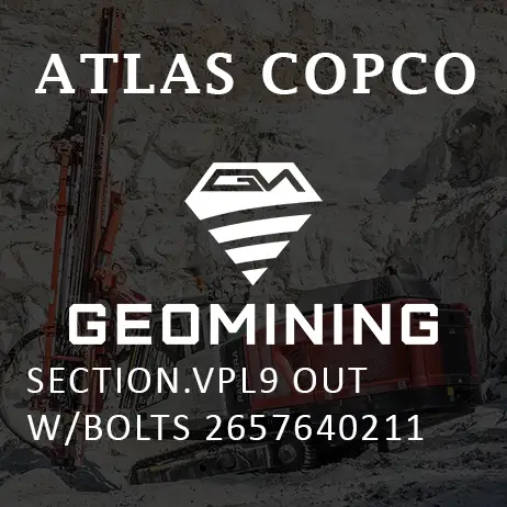 2657640211 СЕКЦИЯ VPL9 НАРУЖУ С БОЛТАМИ Atlas Copco / Epiroc