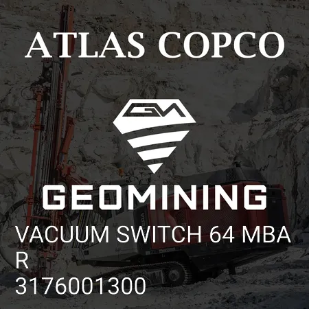 3176001300 ВАКУУМНЫЙ ПЕРЕКЛЮЧАТЕЛЬ 64 МБАР Atlas Copco / Epiroc