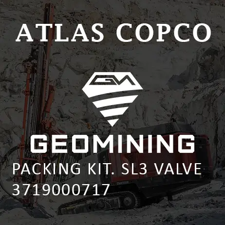 3719000717 КОМПЛЕКТ УПЛОТНЕНИЯ  КЛАПАН SL3 Atlas Copco / Epiroc