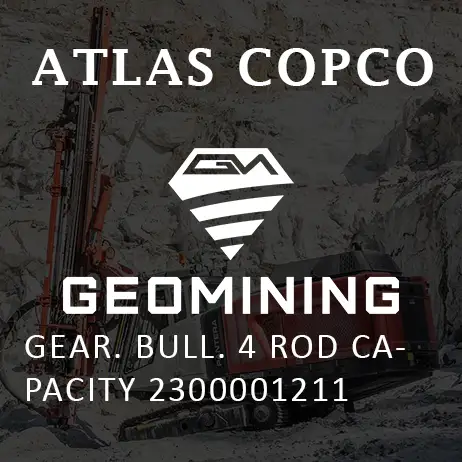 2300001211 ШЕСТЕРНЯ  БЫЧИЙ  4 ШТОКА  МОЩНОСТЬ Atlas Copco / Epiroc