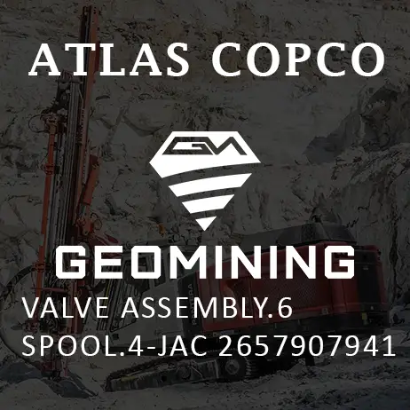 2657907941 КЛАПАНА В СБОРЕ  6 ЗОЛОТИКОВ  4-JAC Atlas Copco / Epiroc