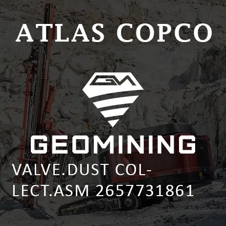 2657731861 КЛАПАН  СБОРНЫЙ  ПЫЛЕУЛОВИТЕЛЬНЫЙ  ASM Atlas Copco / Epiroc