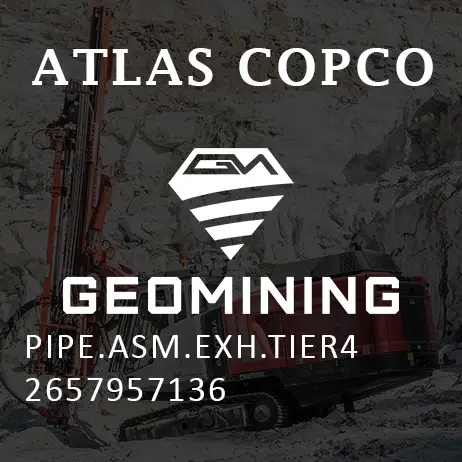 2657957136 ТРУБА  ASM  EXH  TIER4 Atlas Copco / Epiroc