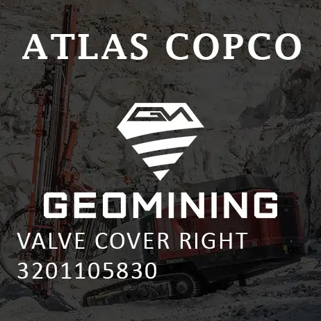 3201105830 КРЫШКА КЛАПАНА ПРАВАЯ Atlas Copco / Epiroc