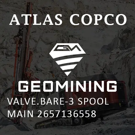 2657136558 КЛАПАН  ГЛАВНЫЙ  3-КАТУШЕЧНЫЙ Atlas Copco / Epiroc