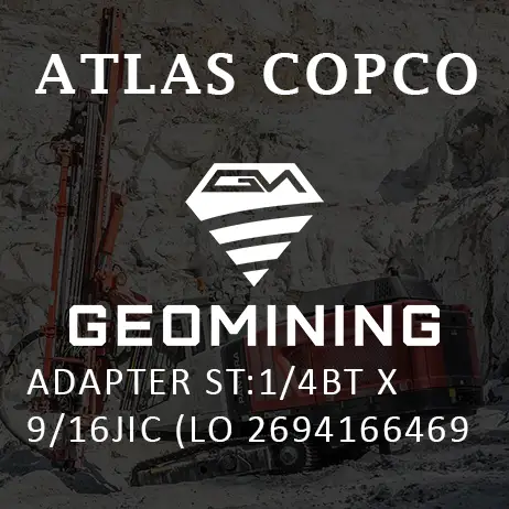 2694166469 АДАПТЕР ST:1/4BT X 9/16JIC (LO Atlas Copco / Epiroc