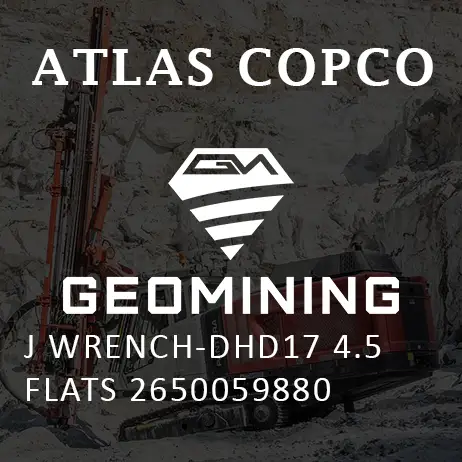 2650059880 J-ОБРАЗНЫЙ КЛЮЧ-DHD17 4 5 ПЛОСКИЕ ГРАНИ Atlas Copco / Epiroc