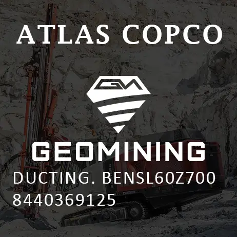 8440369125 ВОЗДУХОВОДЫ  BENSL60Z700 Atlas Copco / Epiroc