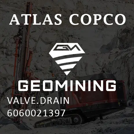 6060021397 КЛАПАН СЛИВНОЙ Atlas Copco / Epiroc