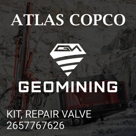 2657767626 КОМПЛЕКТ, РЕМОНТНЫЙ КЛАПАН Atlas Copco / Epiroc