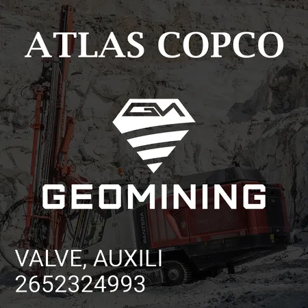 2652324993 КЛАПАН, ВСПОМОГАТЕЛЬНЫЙ Atlas Copco / Epiroc