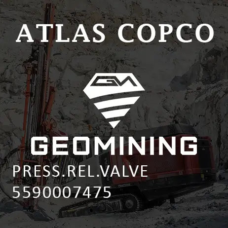 5590007475 КЛАПАН ОТНОСИТЕЛЬНОГО ДАВЛЕНИЯ Atlas Copco / Epiroc