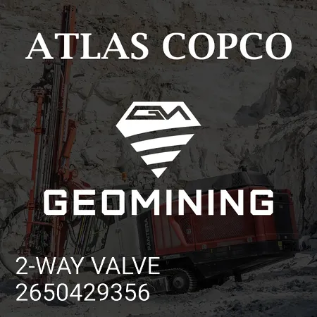 2650429356 2-ХОДОВОЙ КЛАПАН Atlas Copco / Epiroc