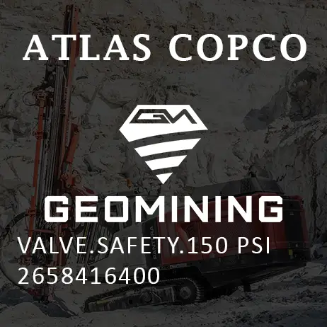 2658416400 КЛАПАН  ПРЕДОХРАНИТЕЛЬНЫЙ  150 PSI Atlas Copco / Epiroc