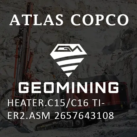2657643108 НАГРЕВАТЕЛЬ C15/C16 TIER2 ASM Atlas Copco / Epiroc