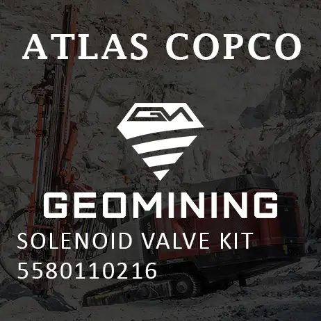 5580110216 КОМПЛЕКТ ЭЛЕКТРОМАГНИТНОГО КЛАПАНА Atlas Copco / Epiroc