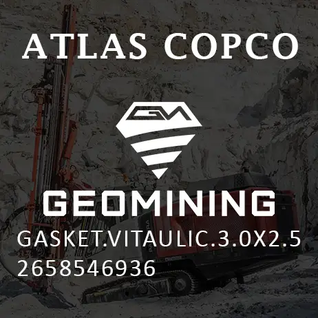 2658546936 ПРОКЛАДКА VITAULIC 3.0X2.5 Atlas Copco / Epiroc