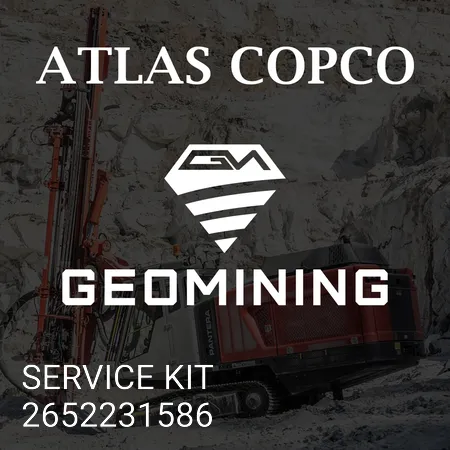 2652231586 СЕРВИСНЫЙ КОМПЛЕКТ Atlas Copco / Epiroc