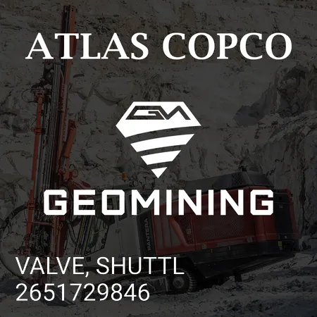 2651729846 КЛАПАН, ЧЕЛНОЧНЫЙ Atlas Copco / Epiroc