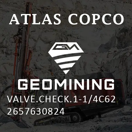 2657630824 КЛАПАН  ОБРАТНЫЙ  1-1/4C62 Atlas Copco / Epiroc