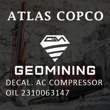 2310063147 НАКЛЕЙКА  МАСЛО КОМПРЕССОРА КОНДИЦИОНЕРА Atlas Copco / Epiroc