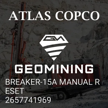 2657741969 Тормоз-15A РУЧНОЙ СБРОС Atlas Copco / Epiroc