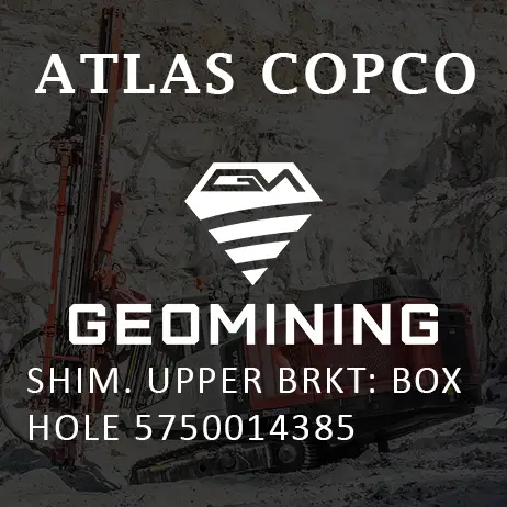 5750014385 ПРОКЛАДКА  ВЕРХНИЙ КРОНШТЕЙН: ОТВЕРСТИЕ КОРОБКИ Atlas Copco / Epiroc