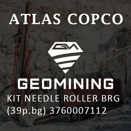 3760007112 НАБОР ИГОЛЬЧАТЫХ РОЛИКОВ BRG (39СТР.БГ) Atlas Copco / Epiroc