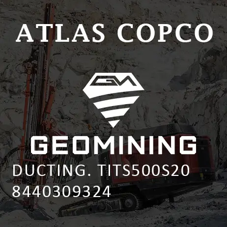 8440309324 ВОЗДУХОВОД  TITS500S20 Atlas Copco / Epiroc