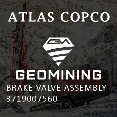 3719007560 СБОРКА ТОРМОЗНОГО КЛАПАНА Atlas Copco / Epiroc