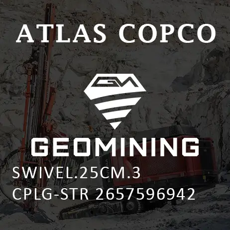 2657596942 ПОВОРОТНЫЙ 25СМ 3 CPLG-STR Atlas Copco / Epiroc