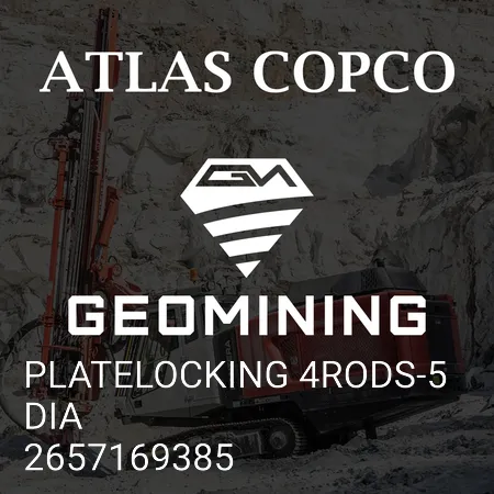 2657169385 СТОПОРНАЯ ПЛАСТИНА 4ШТОКА-5 ДИАМ. Atlas Copco / Epiroc