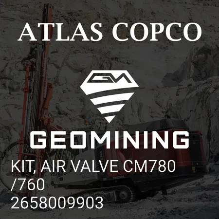 2658009903 КОМПЛЕКТ, ВОЗДУШНЫЙ КЛАПАН CM780/760 Atlas Copco / Epiroc