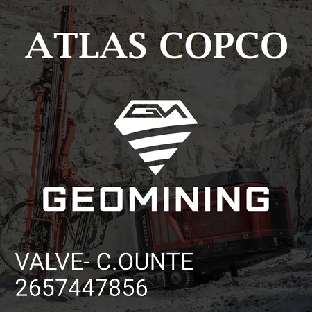 2657447856 КЛАПАН-СЧЁТ Atlas Copco / Epiroc