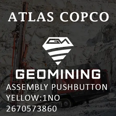 2670573860 КНОПКА СБОРКИ ЖЕЛТАЯ:1НЕТ Atlas Copco / Epiroc